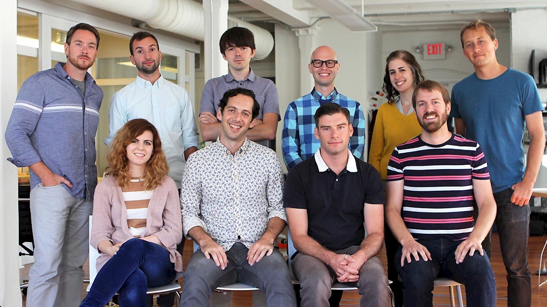 The 2014 Crew. From top left: Wade, JC Nesci, Wes Thomas, Jro, Jackie Littman, Colin Wageman. Bottom row: Alex Olivier, Eric, Justin, and David Wicks.